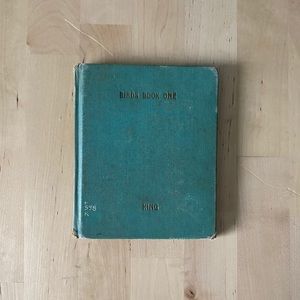 Vintage 1934 Small Hardcover - Birds Book One